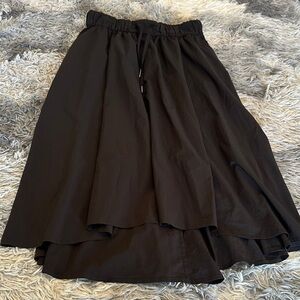 lululemon athletica Black A-Line Skirt